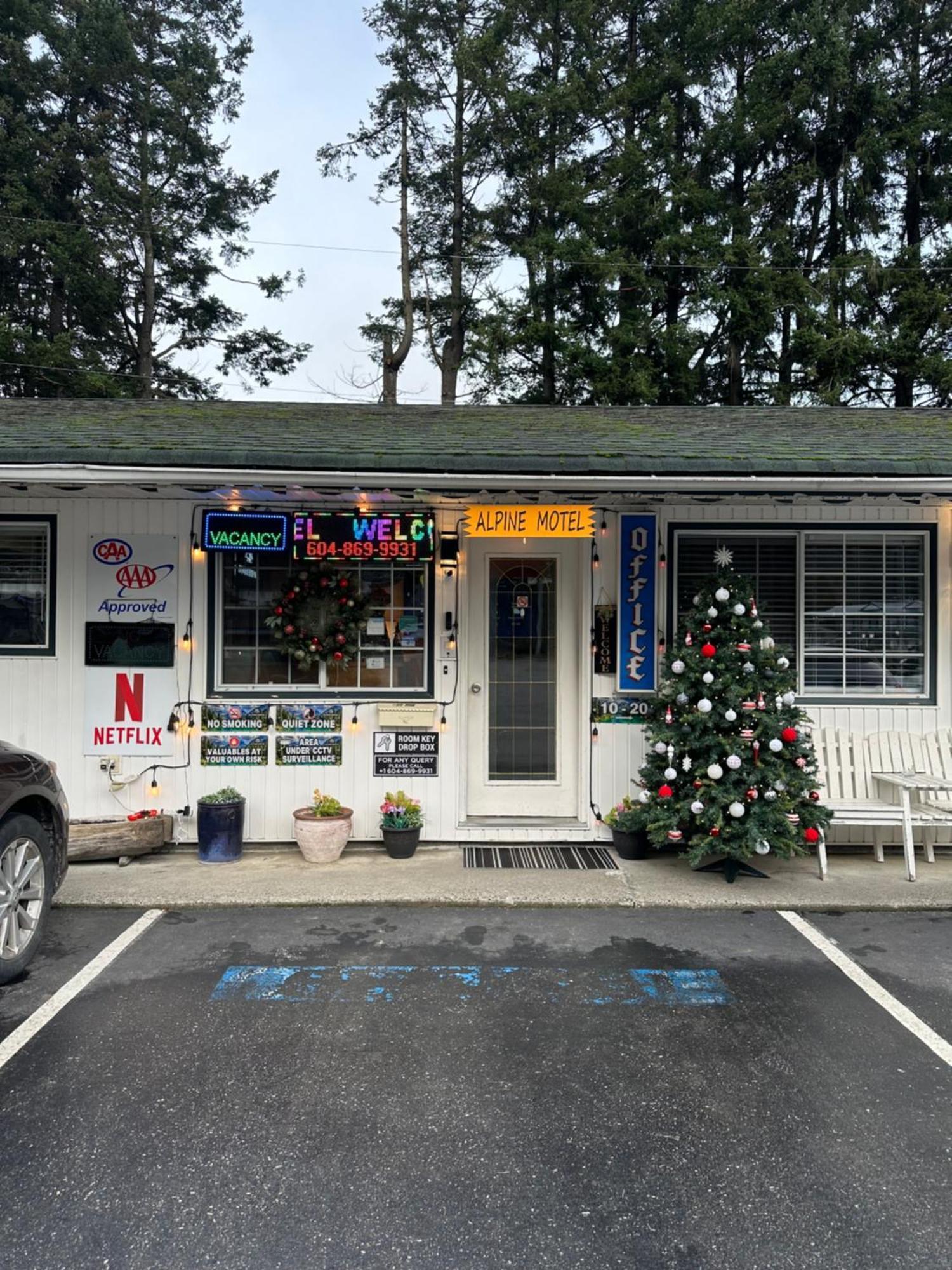 Alpine Motel 호프 외부 사진