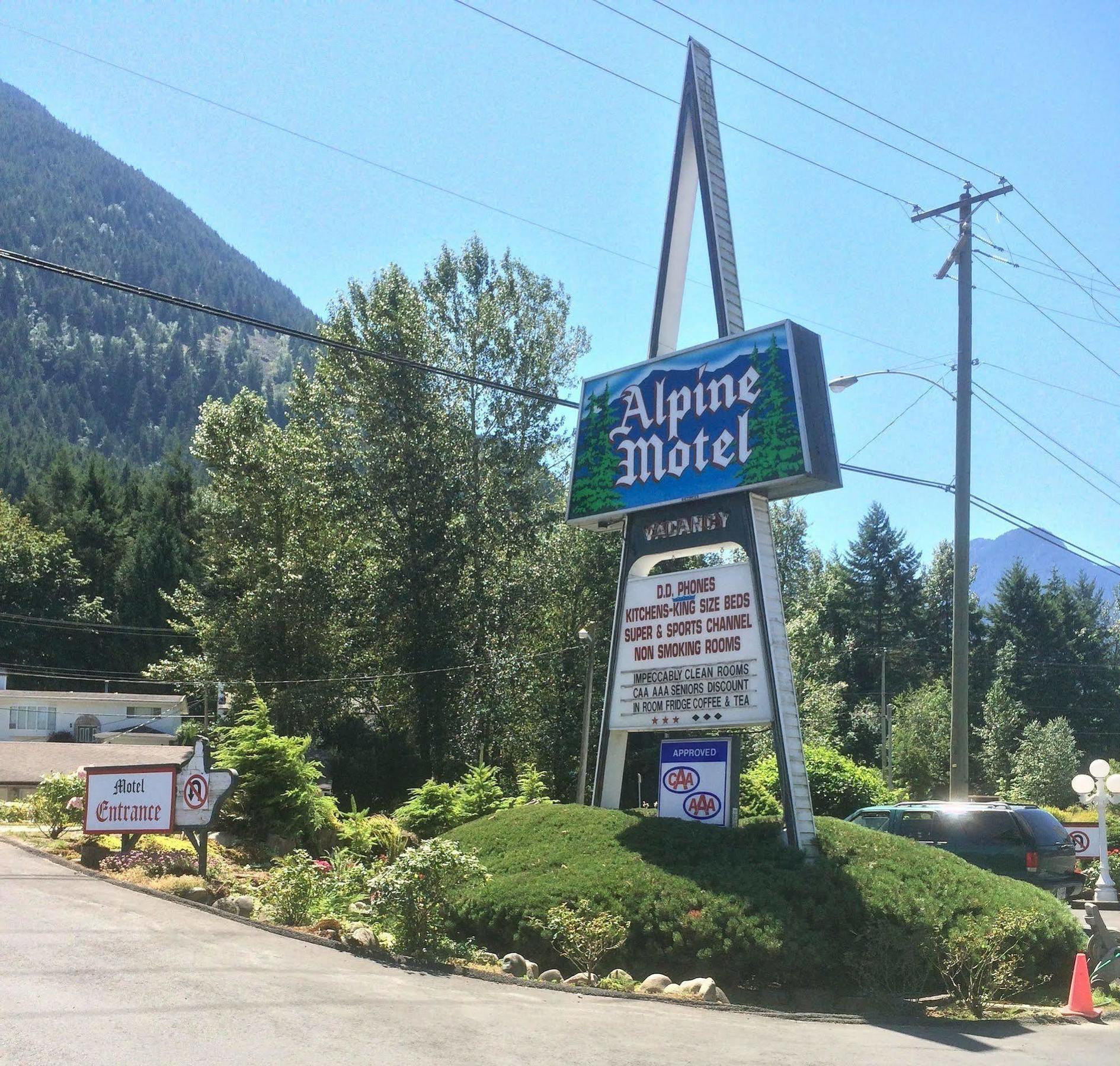 Alpine Motel 호프 외부 사진